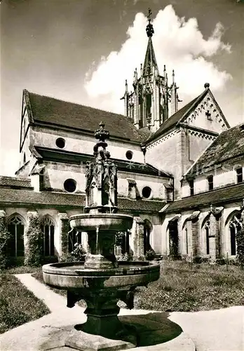 AK / Ansichtskarte Bebenhausen Tuebingen Klosterhof Brunnen  Kat. Tuebingen