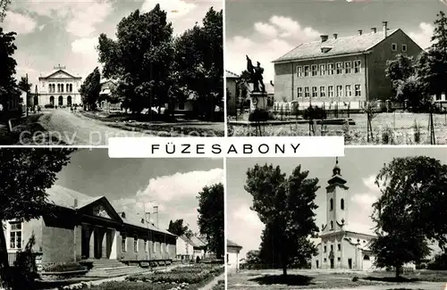 AK / Ansichtskarte Fuezesabony Wabing Kirche Denkmal 