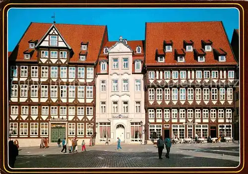 AK / Ansichtskarte Hildesheim Marktplatznordseite Stadtschaenke Forte Hotel Gildehaus  Kat. Hildesheim