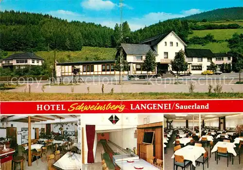 AK / Ansichtskarte Langenei Hotel Schweinsberg Kat. Lennestadt