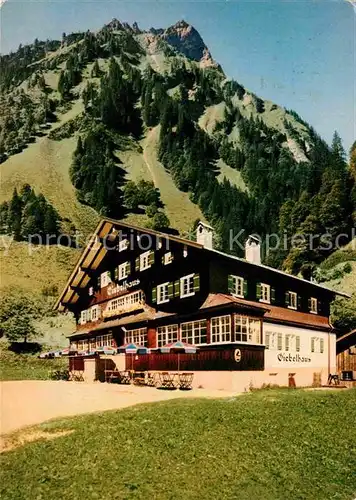 AK / Ansichtskarte Hinterstein Bad Hindelang Giebelhaus im Hintersteiner Tal 
