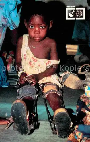 AK / Ansichtskarte Kinder Child Enfants PolioPlus Kinderlaehmung Malawi  Kat. Kinder