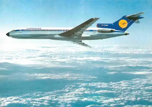 AK / Ansichtskarte Lufthansa B 727 Europa Jet Kat. Flug