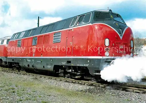 AK / Ansichtskarte Lokomotive Diesellok V 200 116 Betriebshof Oberhausen Osterfeld Sued  Kat. Eisenbahn