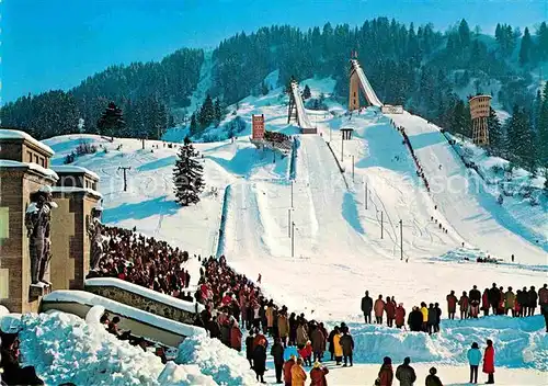 AK / Ansichtskarte Ski Flugschanze Olympia Skistadion Garmisch Partenkirchen  Kat. Sport