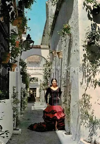AK / Ansichtskarte Tanz Taenzer Flamenco Calle Tipica Andaluza