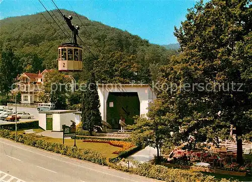 AK / Ansichtskarte Seilbahn Bad Harzburg  Kat. Bahnen