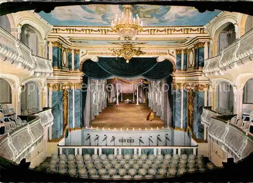 AK / Ansichtskarte Theater Schwetzingen Schlossgarten Rokoko Theater  Kat. Theater