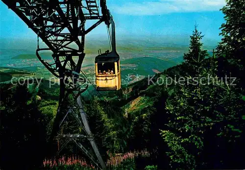 AK / Ansichtskarte Seilbahn Schauinsland Freiburg im Breisgau Kat. Bahnen