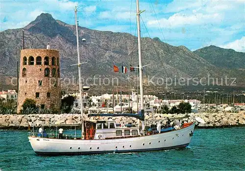 AK / Ansichtskarte Segelboote Marbella Puerto Banus  Kat. Schiffe