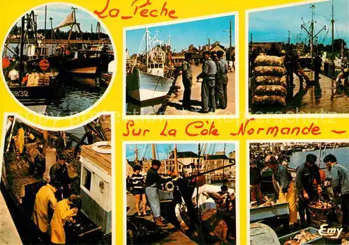 AK / Ansichtskarte Fischerei Peche Cote Normande  Kat. Handwerk