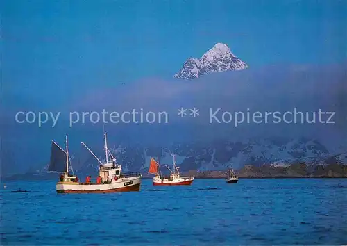 AK / Ansichtskarte Fischerei Kystfiske Nord Norge  Kat. Handwerk