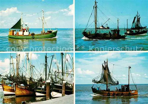 AK / Ansichtskarte Fischerei Fischkutter Kat. Handwerk