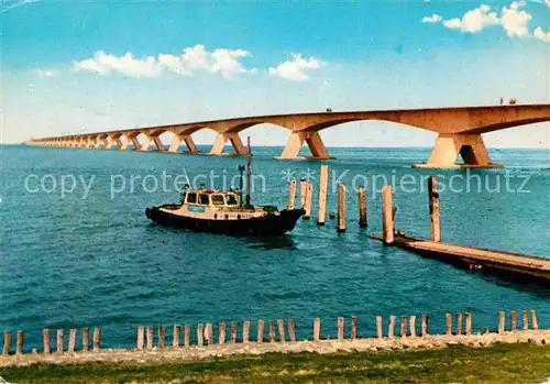 AK / Ansichtskarte Bruecken Bridges Ponts Zeelandbrug Noord Beveland Schouwen Duiveland 