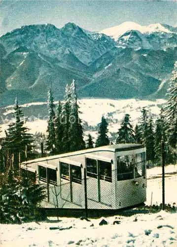 AK / Ansichtskarte Zahnradbahn Zakopane Kolejka gorska na Gubalowke  Kat. Bergbahn