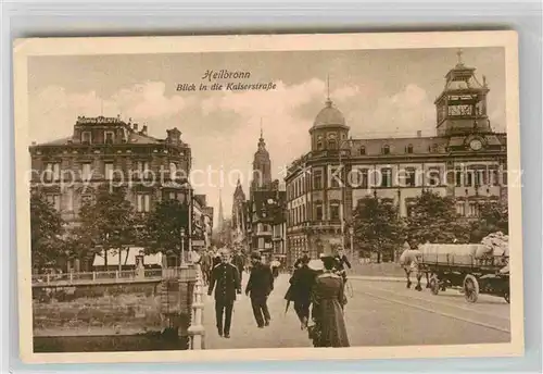 AK / Ansichtskarte Heilbronn Neckar Kaiserstrasse Kat. Heilbronn