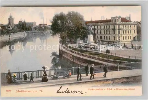 AK / Ansichtskarte Heilbronn Neckar Bismarckdenkmal Kat. Heilbronn