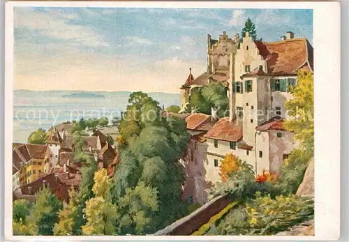 AK / Ansichtskarte Meersburg Bodensee Schloss Kat. Meersburg