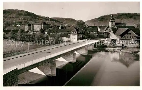 AK / Ansichtskarte Kuenzelsau Bruecke Kat. Kuenzelsau