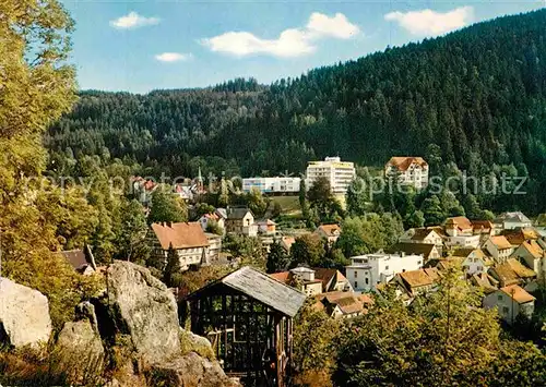 AK / Ansichtskarte Triberg Schwarzwald Blick vom Felsenhaeusle  Kat. Triberg im Schwarzwald