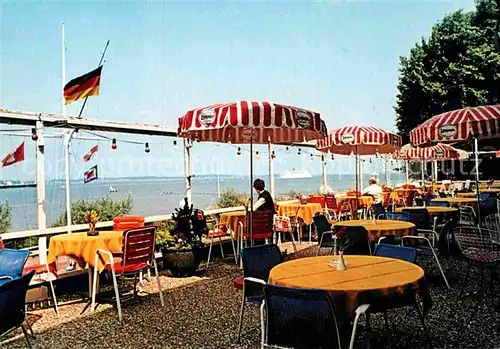 AK / Ansichtskarte Laboe Strandhalle Seeterrasse Kat. Laboe