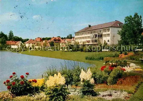 AK / Ansichtskarte Bad Meinberg Partie am See Kat. Horn Bad Meinberg