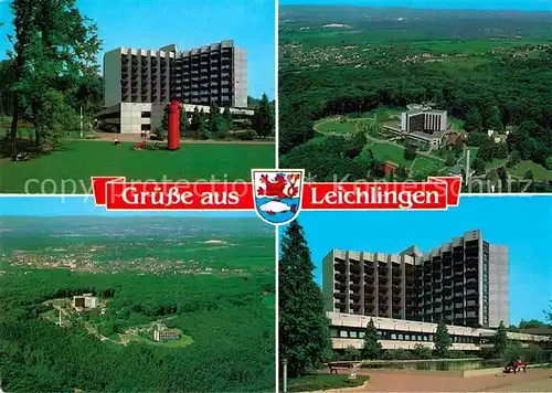 AK / Ansichtskarte Leichlingen Rheinland Herzklinik Roderbirken Fliegeraufnahmen Kat. Leichlingen (Rheinland)