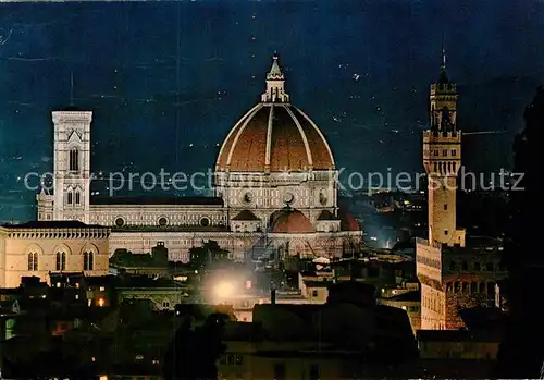 AK / Ansichtskarte Firenze Toscana bei Nacht Kat. Firenze