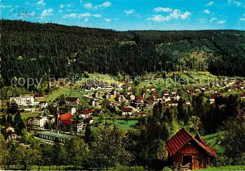 AK / Ansichtskarte Wildbad Schwarzwald Panorama Kat. Bad Wildbad