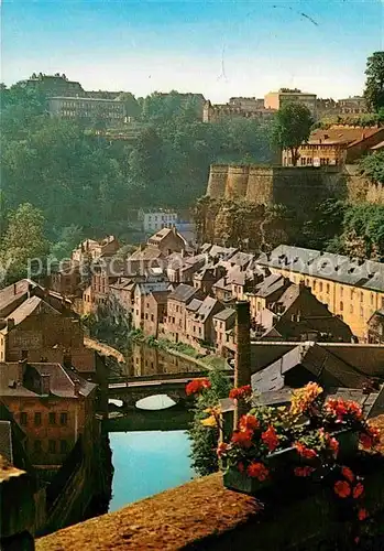 AK / Ansichtskarte Luxembourg Luxemburg Vue sur Bastion du St Esprit Kat. Luxembourg