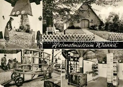 AK / Ansichtskarte Wanna Heimatmuseum Teilansichten Kat. Wanna