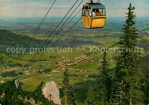 AK / Ansichtskarte Seilbahn Kampenwand Aschau Kat. Bahnen