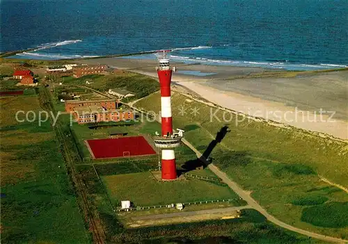 AK / Ansichtskarte Leuchtturm Lighthouse Fliegeraufnahme Insel Wangerooge  Kat. Gebaeude