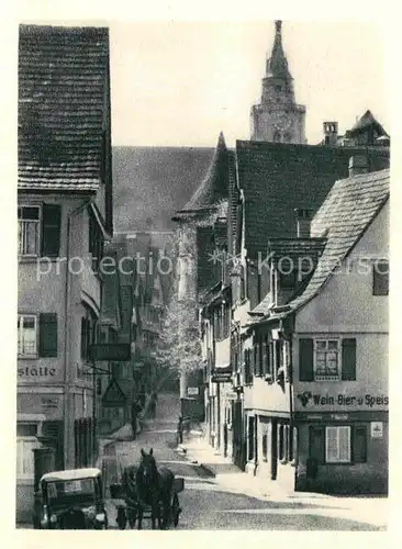 AK / Ansichtskarte Tuebingen Lange Gasse Kat. Tuebingen