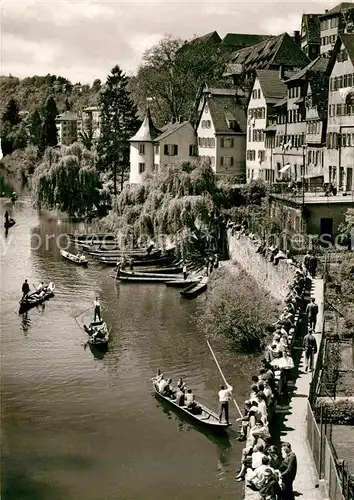 AK / Ansichtskarte Tuebingen Am Zwingerle Blick zum Hoelderlinturm Kat. Tuebingen