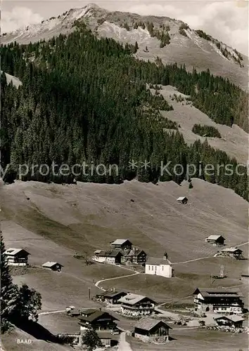 AK / Ansichtskarte Baad Mittelberg Kleinwalsertal Panorama Alpen Kat. Mittelberg