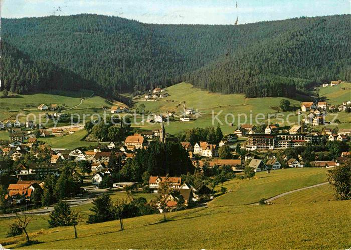 Baiersbronn Schwarzwald Panorama Eurotel Tobach Mitteltal Kniebis