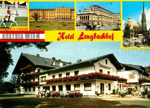 AK / Ansichtskarte Altlengbach Hotel Lengbachhof Schoenbrunn Staatsoper Stephansdom Span Hofreitschule Kat. Altlengbach