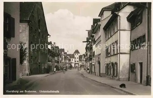 AK / Ansichtskarte Meersburg Bodensee Unterstadtstrasse Kat. Meersburg