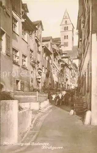 AK / Ansichtskarte Meersburg Bodensee Kirchgasse Kat. Meersburg