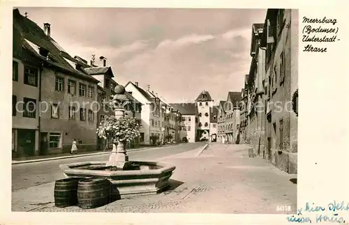 AK / Ansichtskarte Meersburg Bodensee Unterstadtstrasse Kat. Meersburg