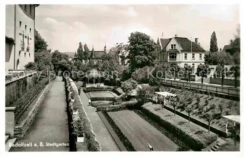 AK / Ansichtskarte Radolfzell Bodensee Stadtgarten Kat. Radolfzell am Bodensee