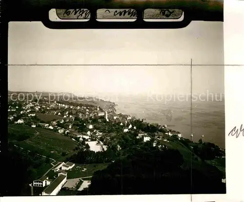 AK / Ansichtskarte Meersburg Bodensee Fliegeraufnahme Kat. Meersburg