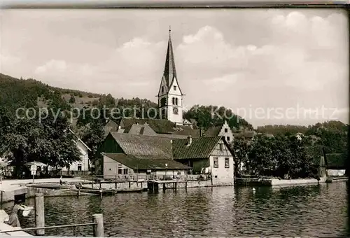 AK / Ansichtskarte Sipplingen Bodensee Sankt Martinkirche