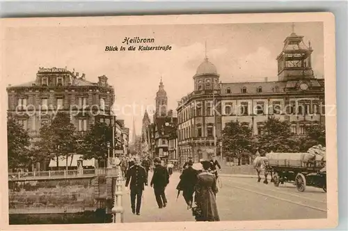 AK / Ansichtskarte Heilbronn Neckar Kaiserstrasse Kat. Heilbronn