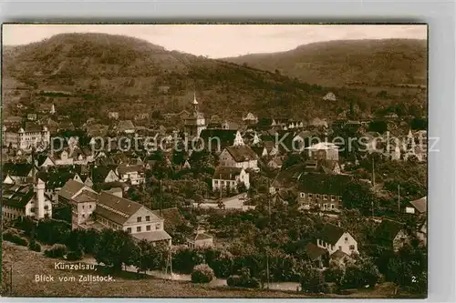 AK / Ansichtskarte Kuenzelsau Blick vom Zollstock Kat. Kuenzelsau