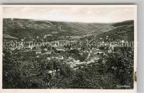 AK / Ansichtskarte Kuenzelsau Panorama  Kat. Kuenzelsau