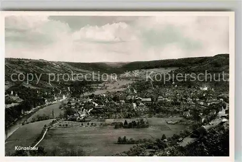 AK / Ansichtskarte Kuenzelsau Panorama  Kat. Kuenzelsau