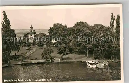 AK / Ansichtskarte Radolfzell Bodensee Strandcafe Mettnau  Kat. Radolfzell am Bodensee