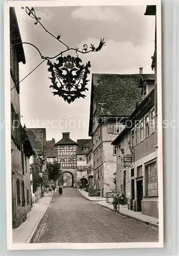 AK / Ansichtskarte Kuenzelsau Morsbacher Tor  Kat. Kuenzelsau